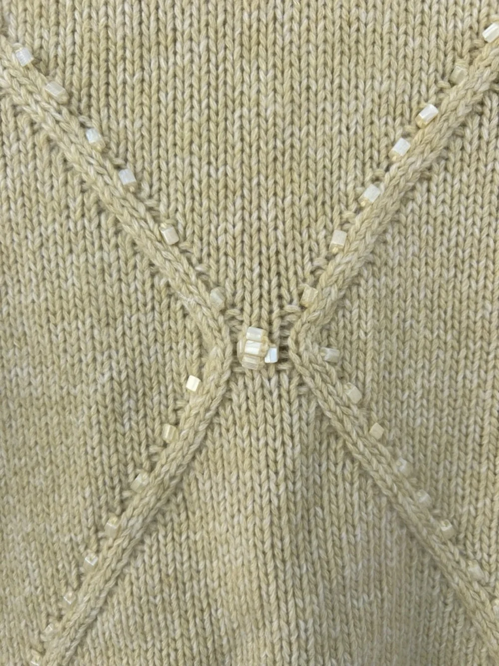 Escada Cashmere Wool Blend Short Sleeve Turtleneck Sweater - Size 36 - Green